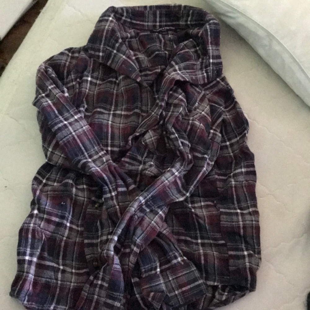 purple flannel